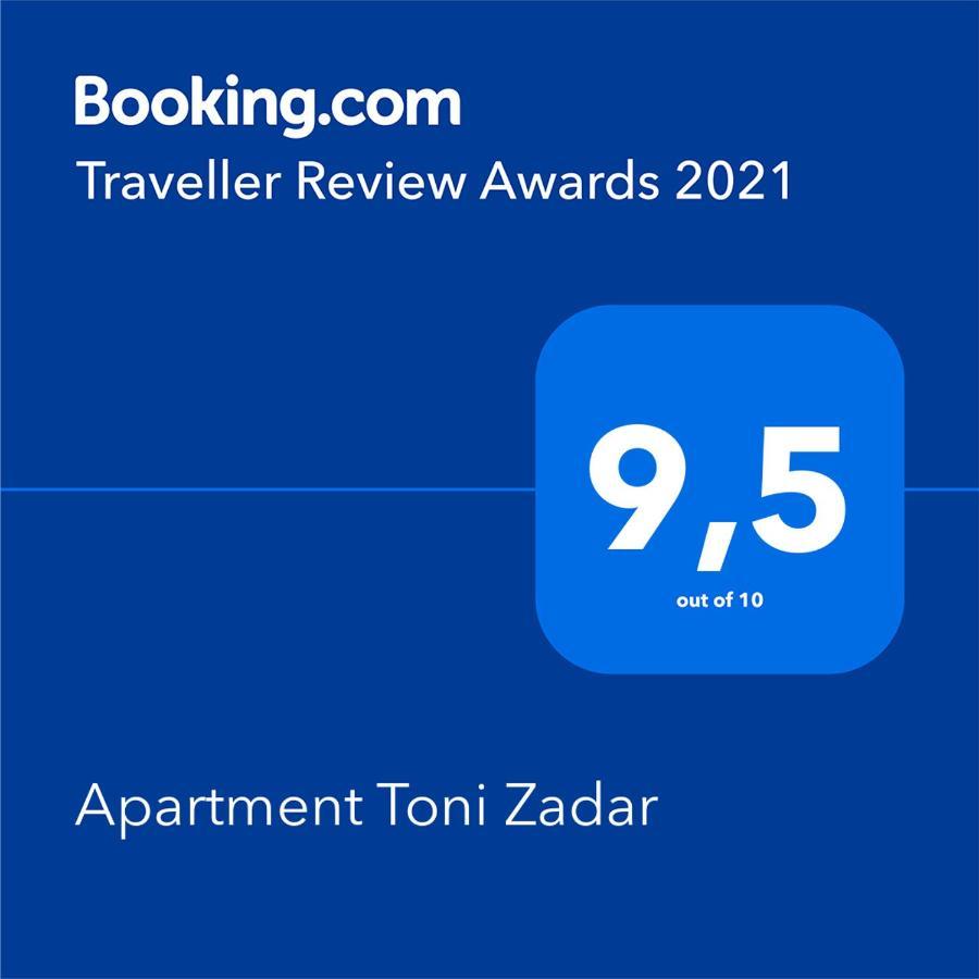 Apartment Toni Zadar Exterior foto